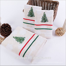 Serviette de toilette spéciale arbre de Noël Ht-054